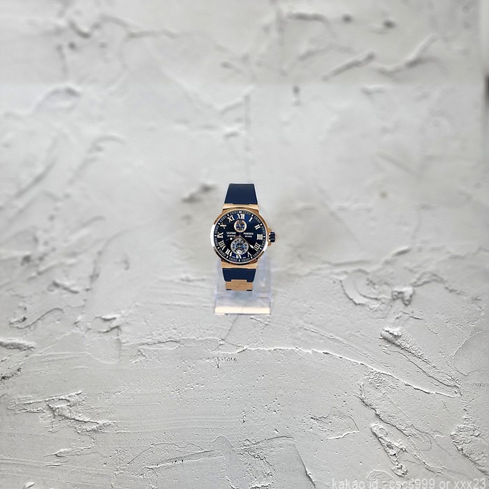 율리스나르덴 마린 로즈골드 로마 블루다이얼 시계 레플리카 미러급 SA급 S급 고퀄리티 워치 12