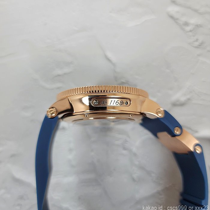 율리스나르덴 마린 로즈골드 로마 블루다이얼 시계 레플리카 미러급 SA급 S급 고퀄리티 워치 13