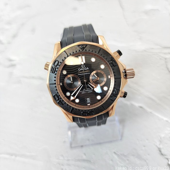 오메가 2.0코액시얼 씨마스터 다이버300M 블랙다이얼 시계 레플리카 미러급 SA급 S급 고퀄리티 워치 3
