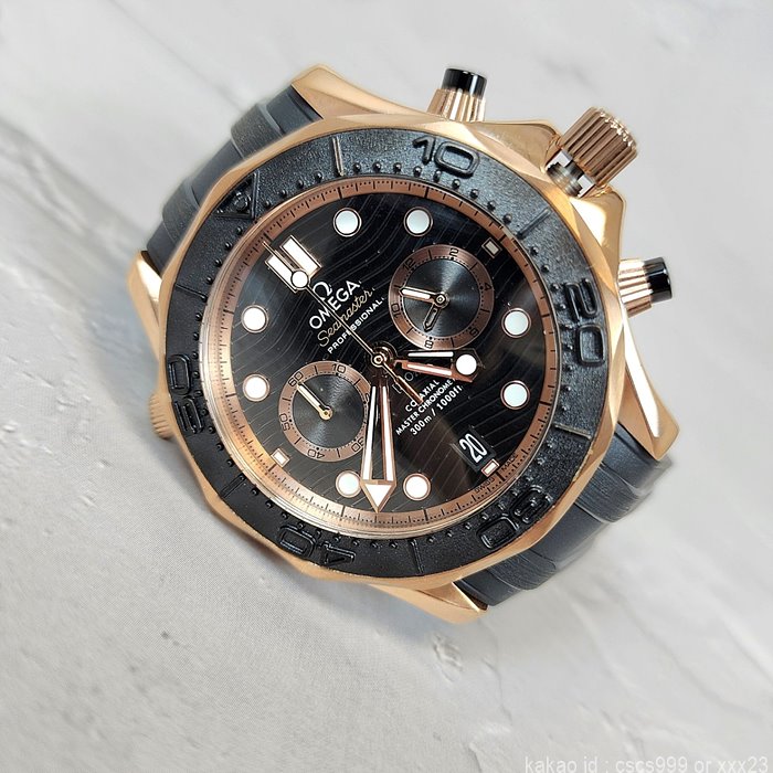 오메가 2.0코액시얼 씨마스터 다이버300M 블랙다이얼 시계 레플리카 미러급 SA급 S급 고퀄리티 워치 8