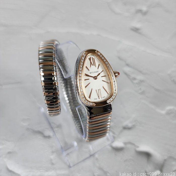불가리 세르펜티 투보가스 워치 로즈골드 콤비 다이아 시계 레플리카 미러급 SA급 S급 고퀄리티 워치 [여성] 4