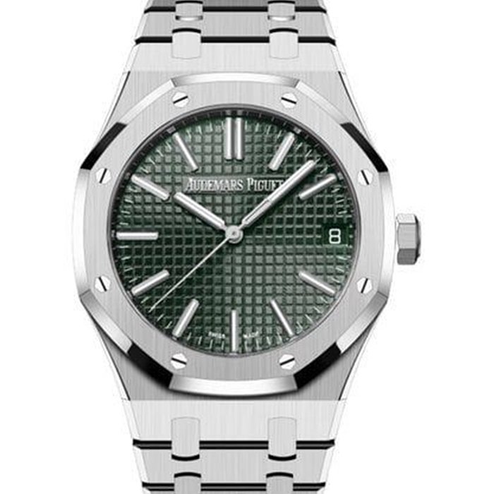 오데마피게 로얄오크 그린 스틸 15510 시계 레플리카 미러급 SA급 S급 고퀄리티 워치