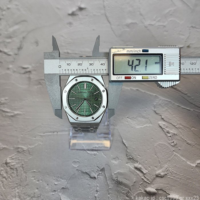 오데마피게 로얄오크 그린 스틸 15510 시계 레플리카 미러급 SA급 S급 고퀄리티 워치 9