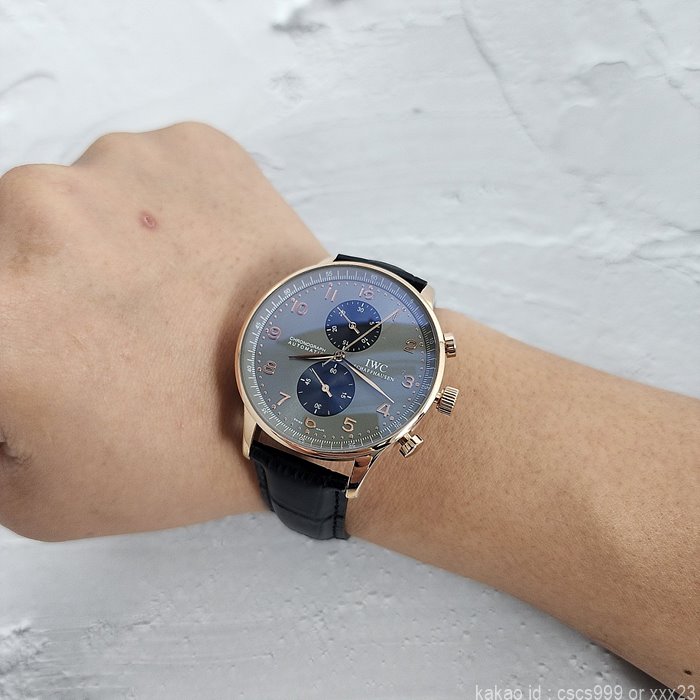 IWC 포르투기저 그레이다이얼 시계 레플리카 미러급 SA급 S급 고퀄리티 워치 17