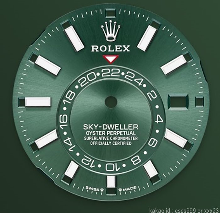 로렉스 스카이드웰러 그린다이얼 시계 레플리카 미러급 SA급 S급 고퀄리티 롤렉스 워치 5