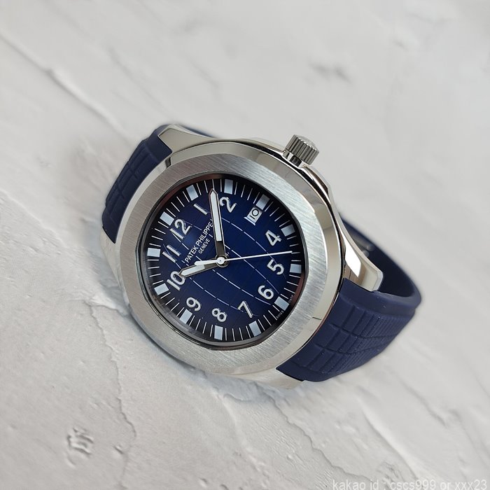 파텍필립 아쿠아넛 블루다이얼 5168G 시계 레플리카 미러급 SA급 S급 고퀄리티 워치 10