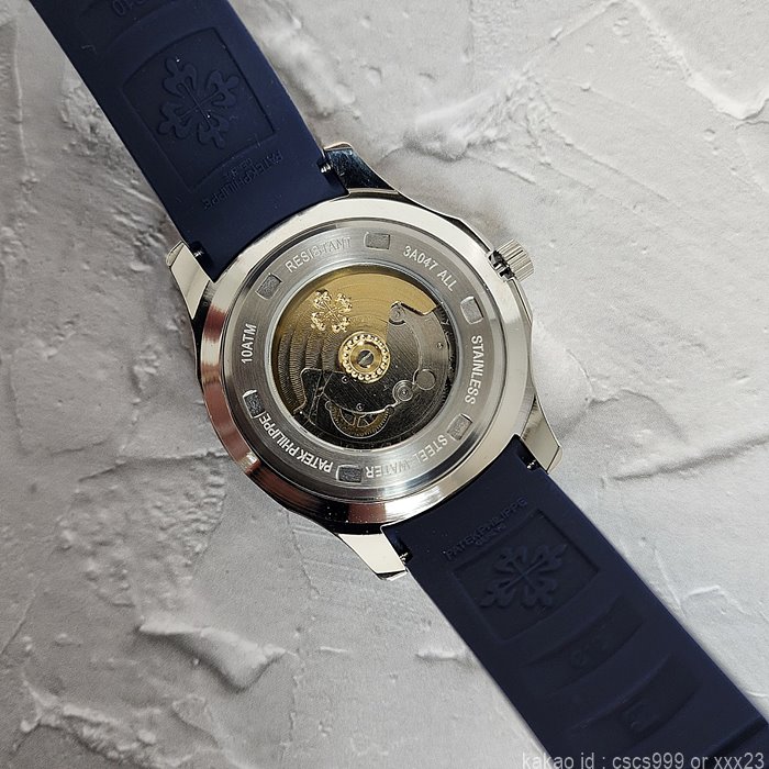 파텍필립 아쿠아넛 블루다이얼 5168G 시계 레플리카 미러급 SA급 S급 고퀄리티 워치 18