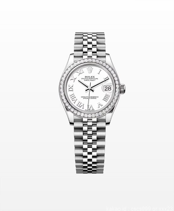 로렉스 데이저스트 화이트로마 다이아 31mm 시계 레플리카 미러급 SA급 S급 고퀄리티 롤렉스 워치 [여성]