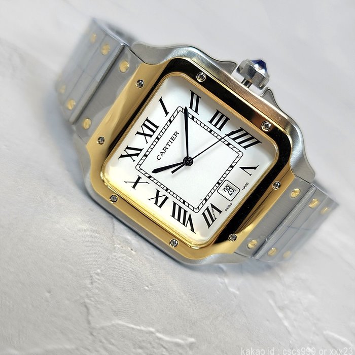 까르띠에 산토스 콤비 시계 레플리카 미러급 SA급 S급 고퀄리티 워치 - best 7