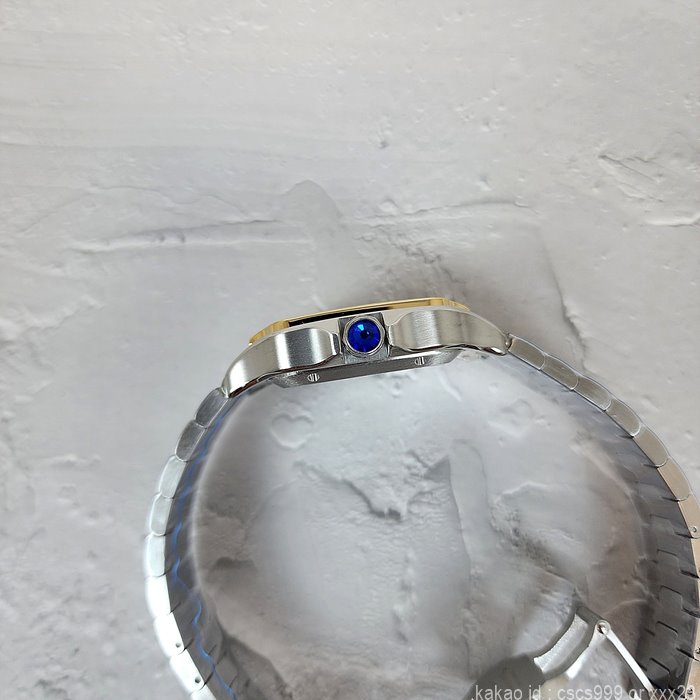까르띠에 산토스 콤비 시계 레플리카 미러급 SA급 S급 고퀄리티 워치 - best 11