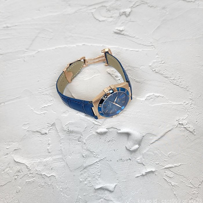 오메가 컨스틸레이션 코액시얼 마스터 블루다이얼 로즈골드 시계 레플리카 미러급 SA급 S급 고퀄리티 워치 11