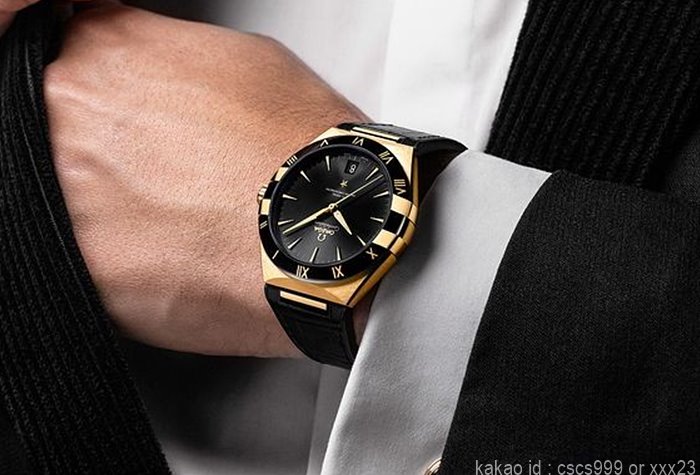 오메가 컨스틸레이션 코액시얼 마스터 블랙다이얼 골드 시계 레플리카 미러급 SA급 S급 고퀄리티 워치 9