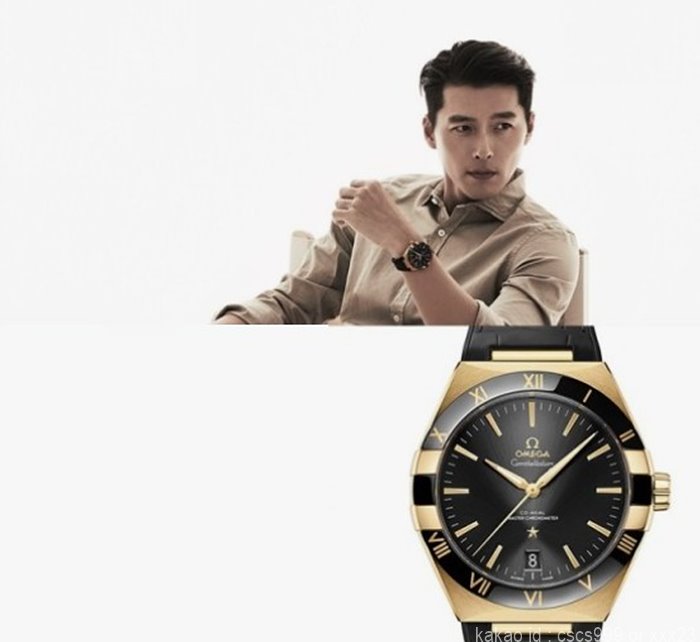 오메가 컨스틸레이션 코액시얼 마스터 블랙다이얼 골드 시계 레플리카 미러급 SA급 S급 고퀄리티 워치 15