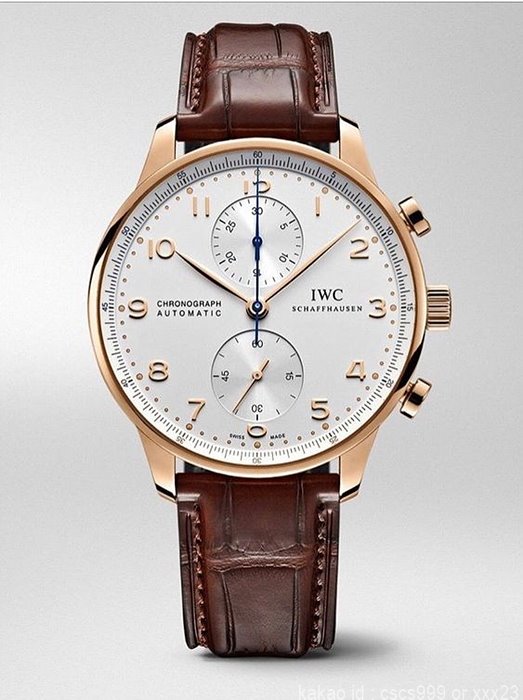 IWC 샤프하우젠 포르투기저 화이트다이얼 골드침 시계 레플리카 미러급 SA급 S급 고퀄리티 워치