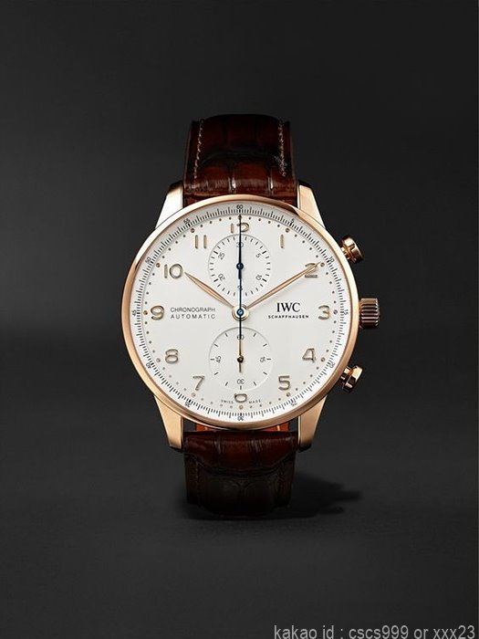 IWC 샤프하우젠 포르투기저 화이트다이얼 골드침 시계 레플리카 미러급 SA급 S급 고퀄리티 워치 9