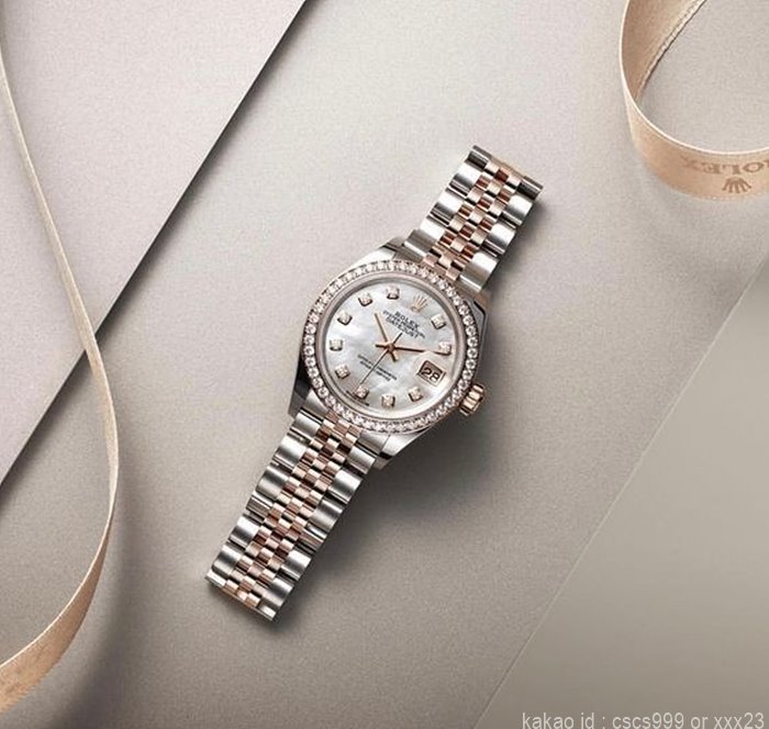 로렉스 데이저스트 화이트자개 다이아 31mm 시계 레플리카 미러급 SA급 S급 고퀄리티 롤렉스 워치 [여성] 11