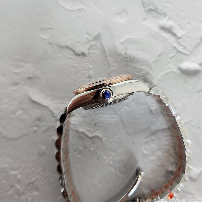 로렉스 데이저스트 화이트자개 다이아 31mm 시계 레플리카 미러급 SA급 S급 고퀄리티 롤렉스 워치 [여성] 16