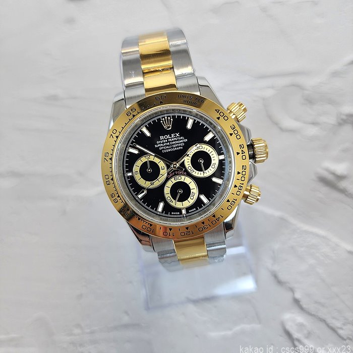 로렉스 데이토나 블랙콤비 시계 레플리카 미러급 SA급 S급 고퀄리티 롤렉스 워치 5