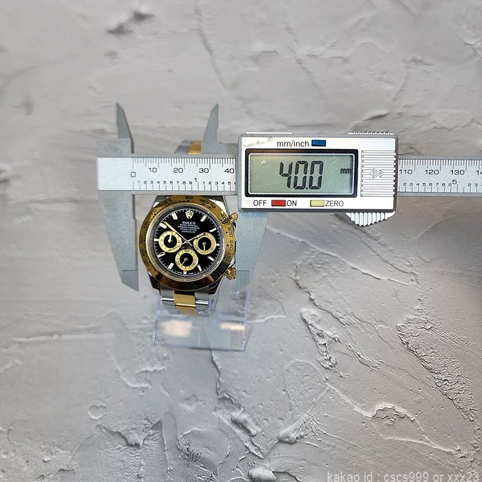 로렉스 데이토나 블랙콤비 시계 레플리카 미러급 SA급 S급 고퀄리티 롤렉스 워치 11