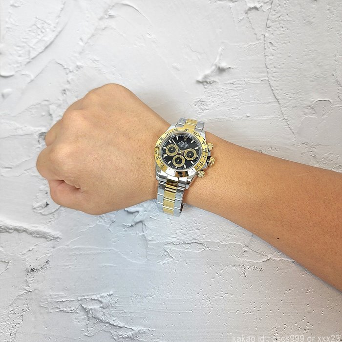 로렉스 데이토나 블랙콤비 시계 레플리카 미러급 SA급 S급 고퀄리티 롤렉스 워치 21