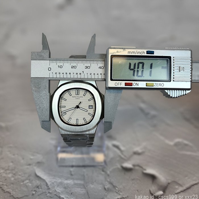 파텍필립 노틸러스 5711 화이트다이얼 시계 레플리카 미러급 SA급 S급 고퀄리티 워치 8