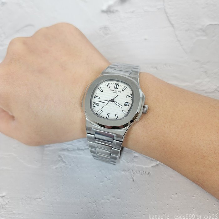 파텍필립 노틸러스 5711 화이트다이얼 시계 레플리카 미러급 SA급 S급 고퀄리티 워치 22