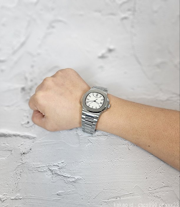 파텍필립 노틸러스 5711 화이트다이얼 시계 레플리카 미러급 SA급 S급 고퀄리티 워치 23