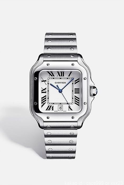 까르띠에 산토스 화이트다이얼 시계 레플리카 미러급 SA급 S급 고퀄리티 워치