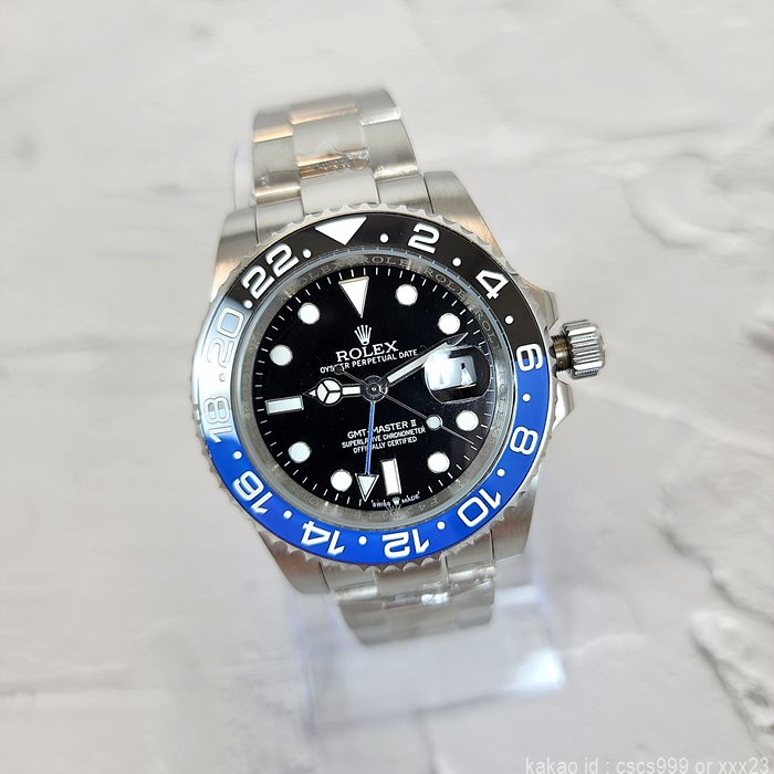로렉스-gmt-마스터-2-블랙블루-배트맨-시계-레플리카-미러급-명품 레플리카 미러 SA급 로렉스 GMT-마스터 2 블랙&블루 배트맨 시계 레플리카 미러급 SA급 S급 고퀄리티 롤렉스 워치 4
