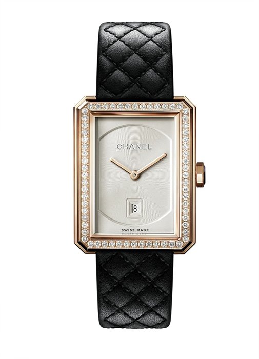 샤넬 보이프렌드 화이트다이얼 골드 다이아 시계 레플리카 미러급 SA급 S급 고퀄리티 워치 [여성]