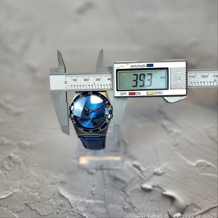 오메가 컨스틸레이션 코액시얼 마스터 블루다이얼 시계 레플리카 미러급 SA급 S급 고퀄리티 워치 최상급 하이엔드 - best 9