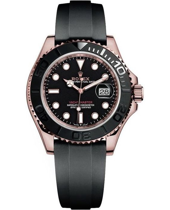 로렉스 오이스터 퍼페츄얼 요트마스터 에버로즈골드 러버밴드 시계 레플리카 미러급 SA급 S급 고퀄리티 롤렉스 워치