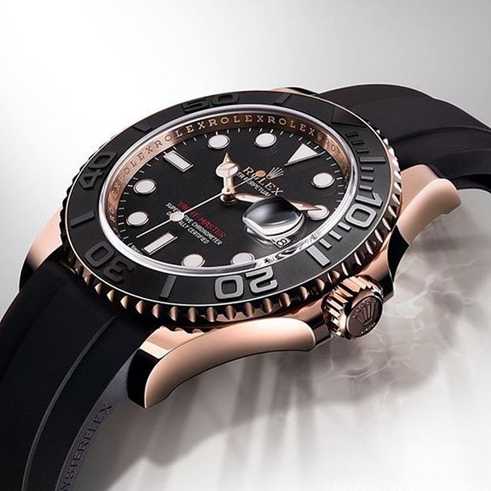 로렉스 오이스터 퍼페츄얼 요트마스터 에버로즈골드 러버밴드 시계 레플리카 미러급 SA급 S급 고퀄리티 롤렉스 워치 12