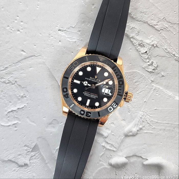 로렉스 오이스터 퍼페츄얼 요트마스터 에버로즈골드 러버밴드 시계 레플리카 미러급 SA급 S급 고퀄리티 롤렉스 워치 13