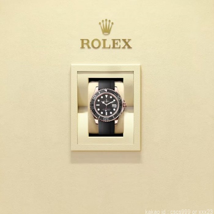 로렉스 오이스터 퍼페츄얼 요트마스터 에버로즈골드 러버밴드 시계 레플리카 미러급 SA급 S급 고퀄리티 롤렉스 워치 22
