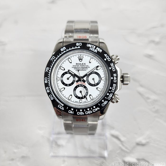 로렉스 데이토나 화이트다이얼 시계 레플리카 미러급 SA급 S급 고퀄리티 롤렉스 워치 - best 7