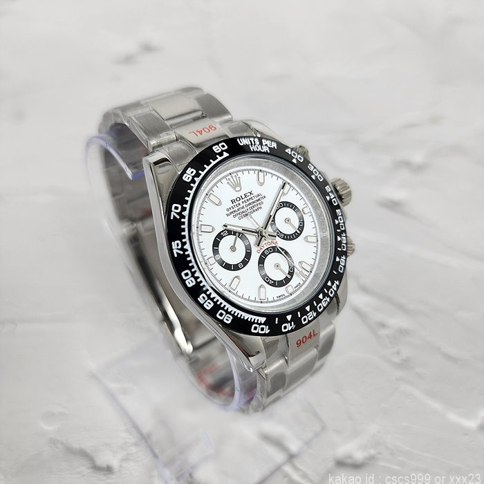 로렉스 데이토나 화이트다이얼 시계 레플리카 미러급 SA급 S급 고퀄리티 롤렉스 워치 - best 9