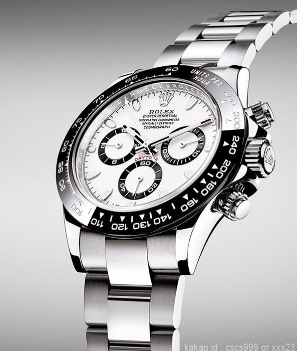 로렉스 데이토나 화이트다이얼 시계 레플리카 미러급 SA급 S급 고퀄리티 롤렉스 워치 - best 13