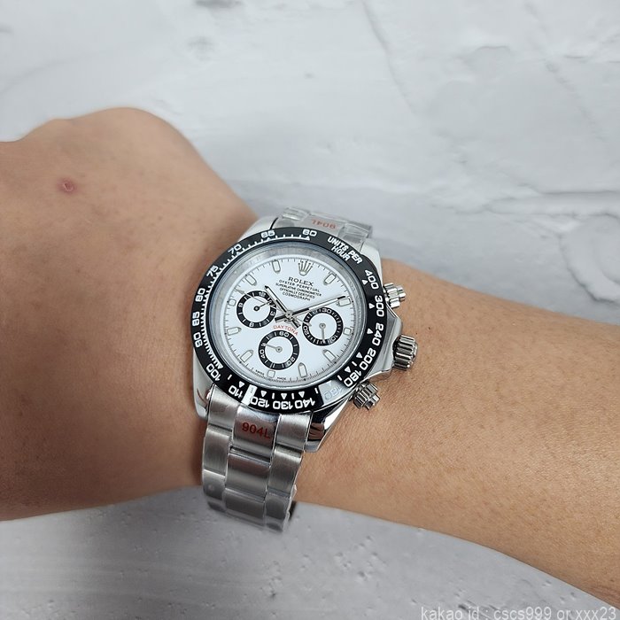 로렉스 데이토나 화이트다이얼 시계 레플리카 미러급 SA급 S급 고퀄리티 롤렉스 워치 - best 23