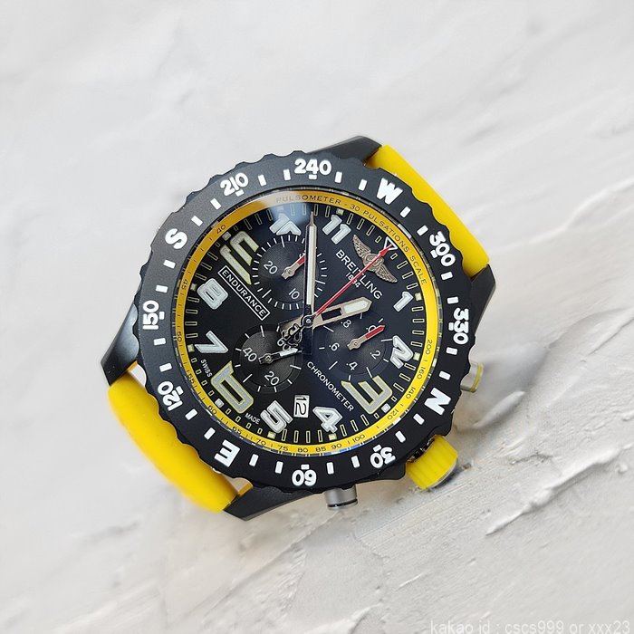 브라이틀링 인듀어런스 프로 옐로우 시계 레플리카 미러급 SA급 S급 고퀄리티 워치 11