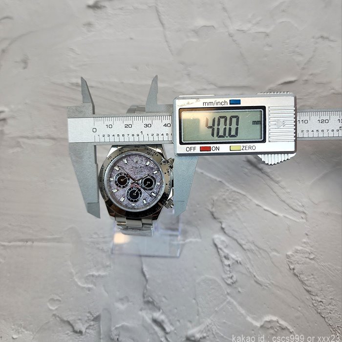 로렉스 데이토나 메테오라이트다이얼 시계 레플리카 미러급 SA급 S급 고퀄리티 롤렉스 워치 8