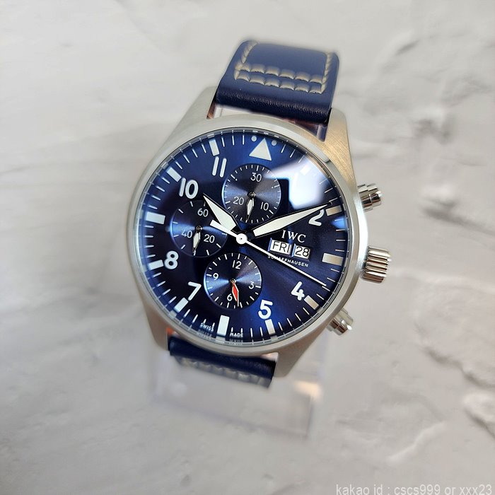 IWC 파일럿워치 블루다이얼 IW388101 시계 레플리카 미러급 SA급 S급 고퀄리티 워치 5