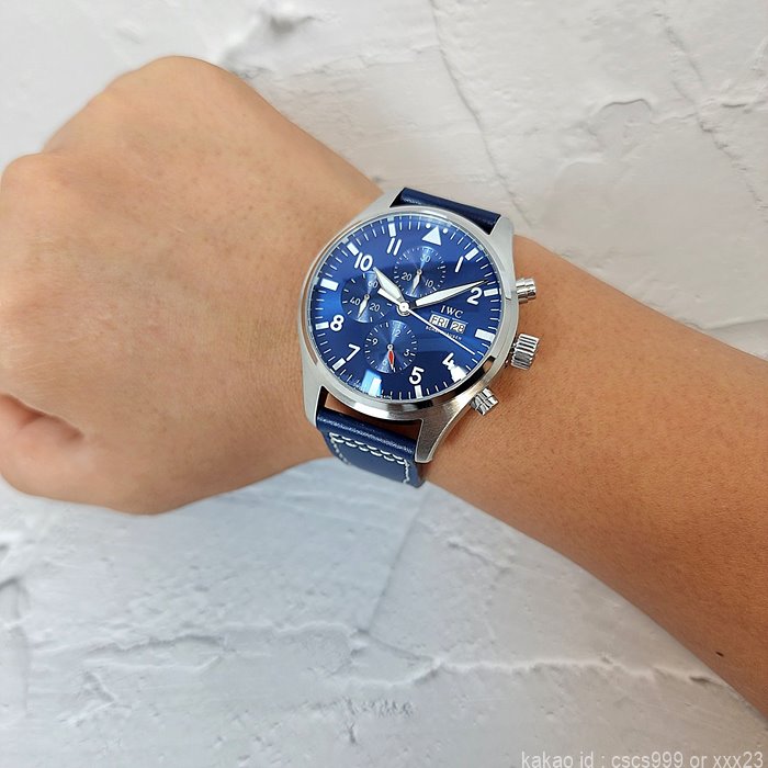 IWC 파일럿워치 블루다이얼 IW388101 시계 레플리카 미러급 SA급 S급 고퀄리티 워치 19