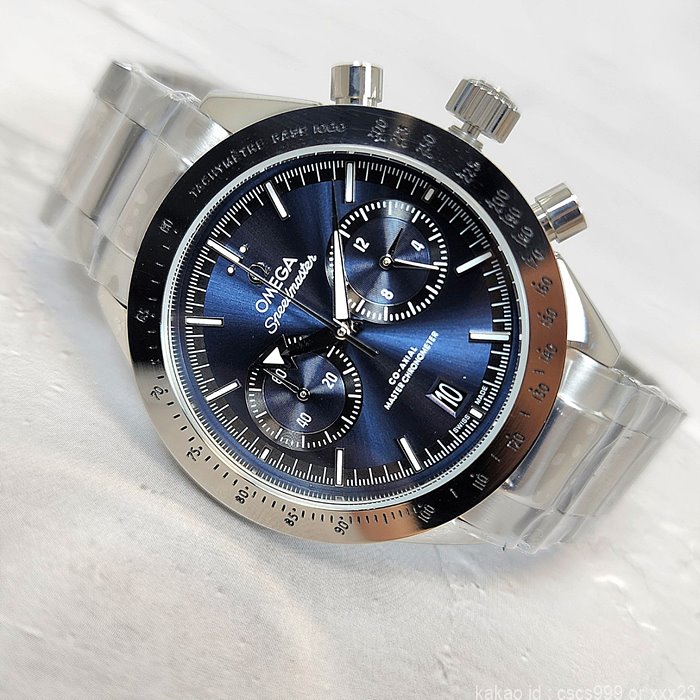 오메가 스피드마스터 '57 코엑시얼 블루다이얼 시계 레플리카 미러급 SA급 S급 고퀄리티 워치 10