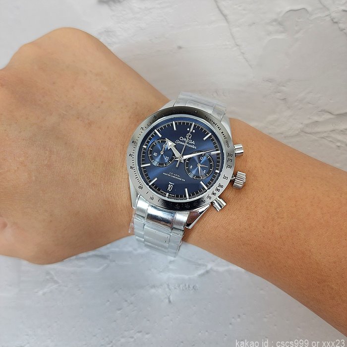 오메가 스피드마스터 '57 코엑시얼 블루다이얼 시계 레플리카 미러급 SA급 S급 고퀄리티 워치 18