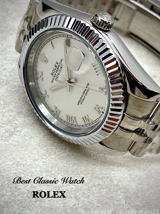 로렉스-데이저스트-로마-화이트다이얼-시계-레플리카-미러급-명품 레플리카 미러 SA급 로렉스 데이저스트 로마 화이트다이얼 시계 레플리카 미러급 SA급 S급 고퀄리티 롤렉스 워치 3