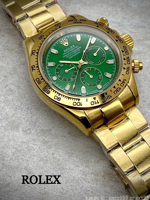 로렉스-데이토나-그린다이얼-골드브레이슬릿-시계-레플리카-미러급-sa급-명품 레플리카 미러 SA급 로렉스 데이토나 그린다이얼 골드브레이슬릿 시계 레플리카 미러급 SA급 S급 고퀄리티 롤렉스 워치 5