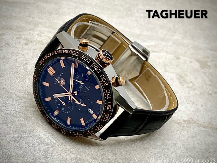 태그호이어 까레라 블랙다이얼 콤비 시계 레플리카 미러급 SA급 S급 고퀄리티 워치 11