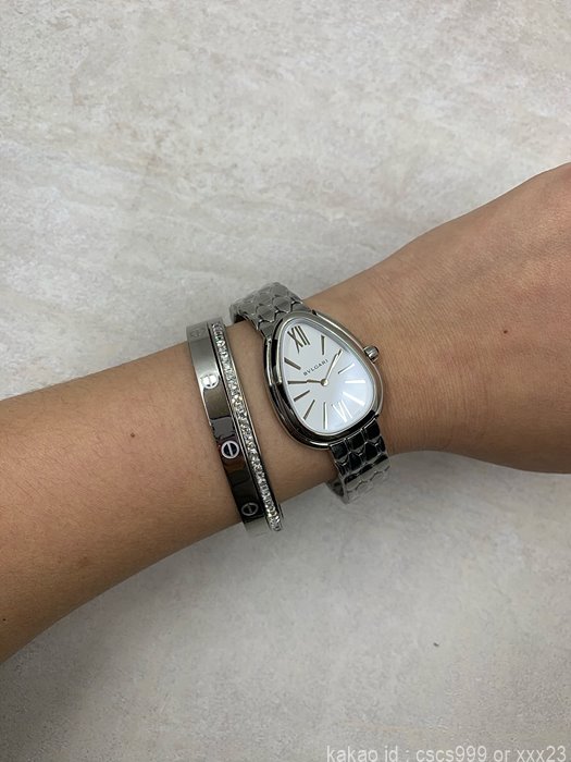 불가리 세르펜티 세두토리 화이트다이얼 시계 레플리카 미러급 SA급 S급 고퀄리티 워치 [여성] 14