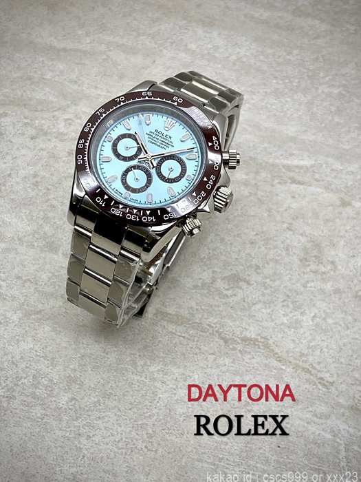 로렉스 데이토나 플래티넘 아이스블루다이얼 세라믹베젤 시계 레플리카 미러급 SA급 S급 고퀄리티 롤렉스 워치 8